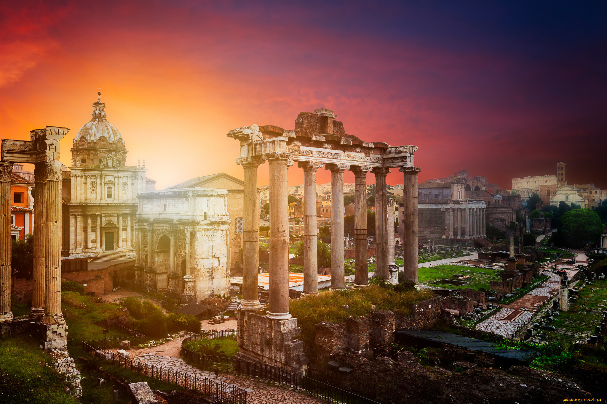 Древний рим красивые. Италия Рим руины. Рим Италия развалины. Античные руины Италия. Руины Римского форума Италия.